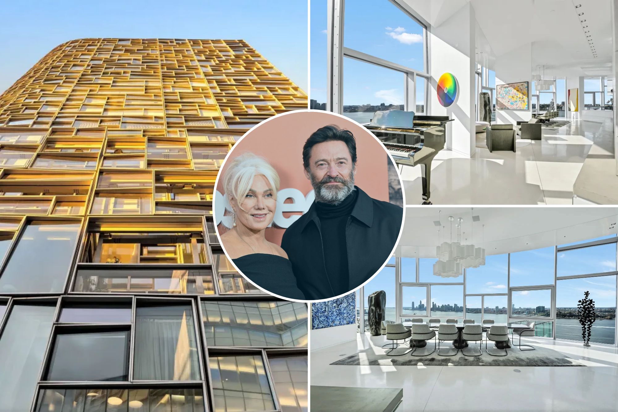 Hugh Jackman and Deborra-Lee Furness divide their $ 24 million Glassy attic in the middle of their divorce