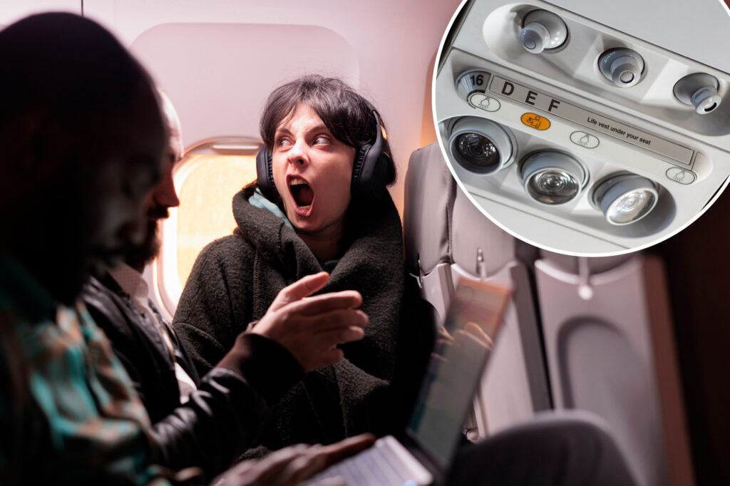 The passenger wars warm up with the last battle over the air conditioning openings on a plane: "A hot water cup was asked"