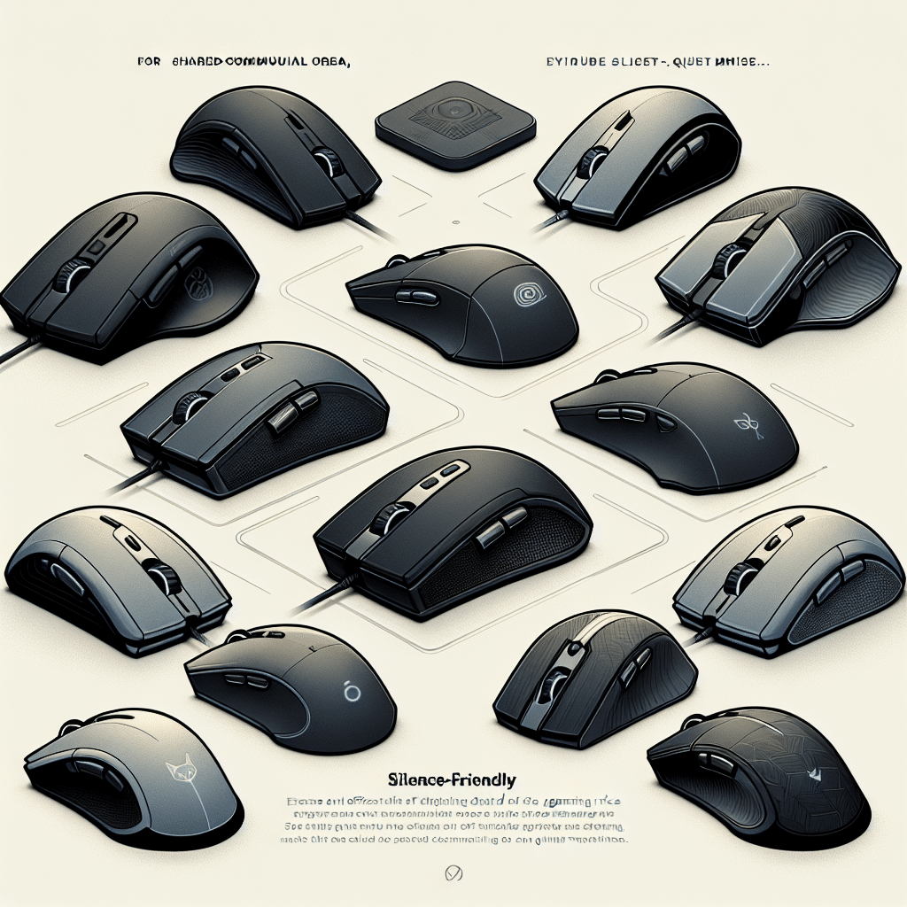 quiet-click gaming mice for shared spaces