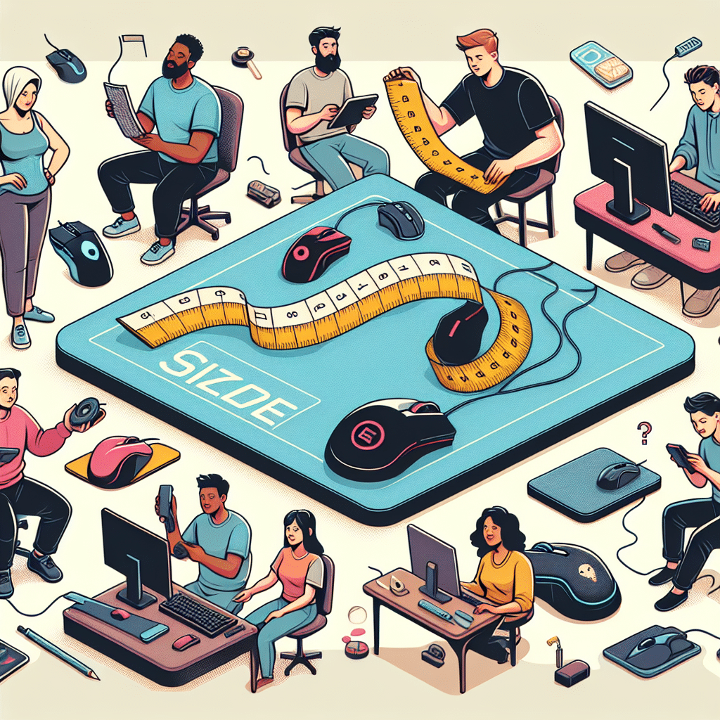 tips for selecting the right size gaming mousepad