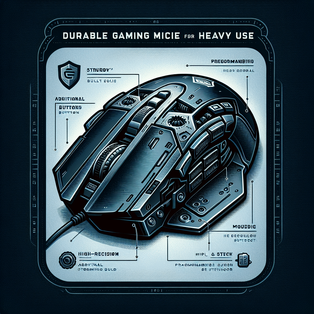 durable gaming mice for heavy use